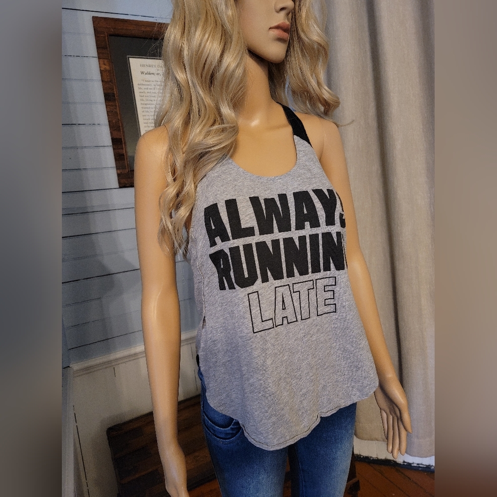Victorias secret pink gym tank top xs